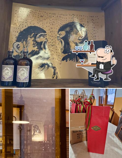 Gli interni di Storica Enoteca del Centro