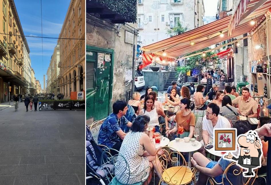 Gli interni di Street Art Coffee