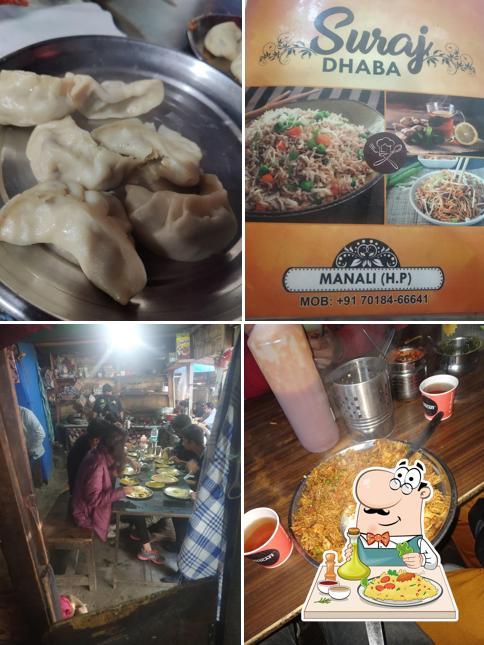 Food at Suraj Dhaba