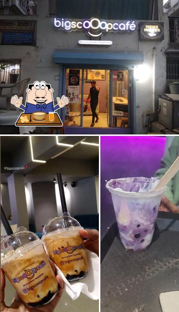 The picture of Big Scoop Cafe ( House of Boba and Coffee )’s food and interior