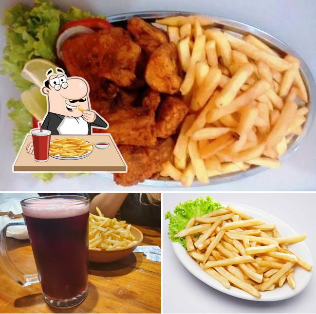 Peça batatas fritas no Ferry Land