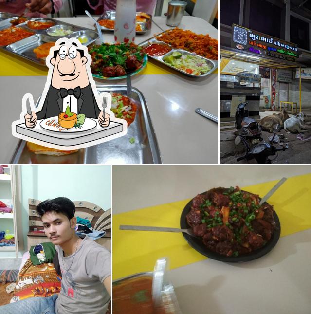 Meals at Bhurabhai Pavbhajiwala