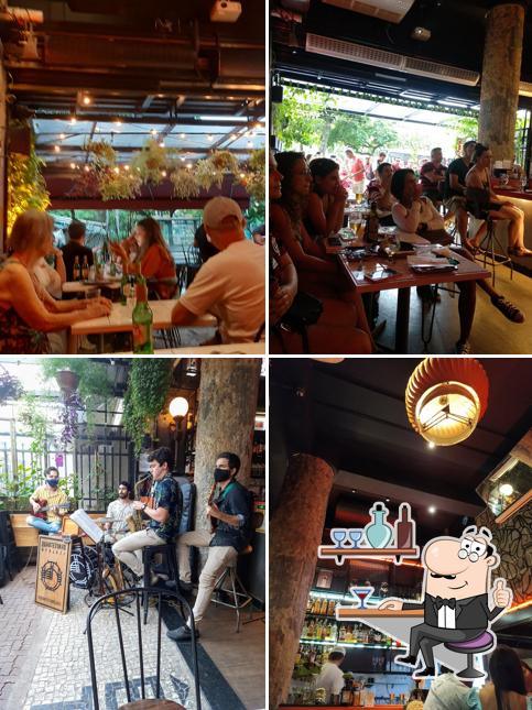 O interior do Etta Bar