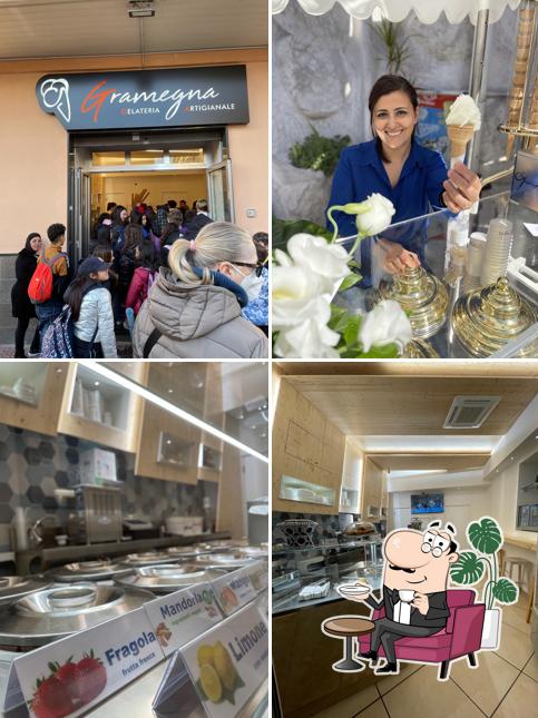 Dai un'occhiata agli interni di GRAMEGNA Gelateria yogurteria Artigianale