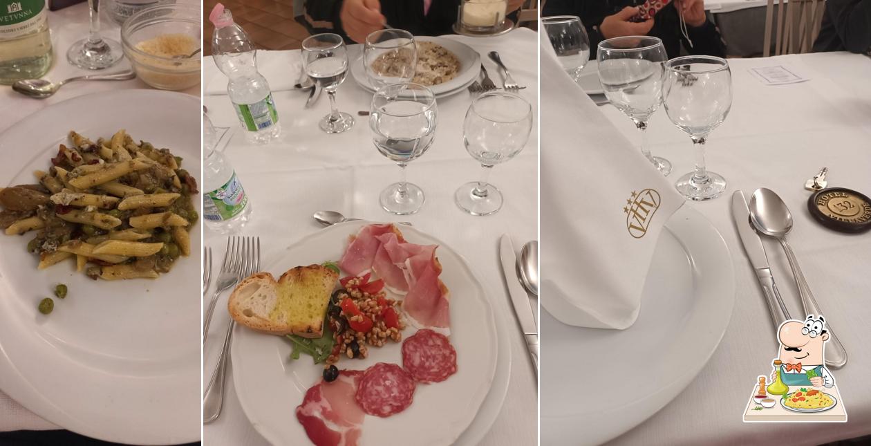 Cibo al Ristorante Villa Verde