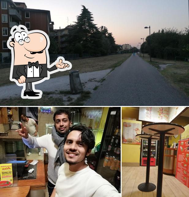 Gli interni di Il Re Del Kebab