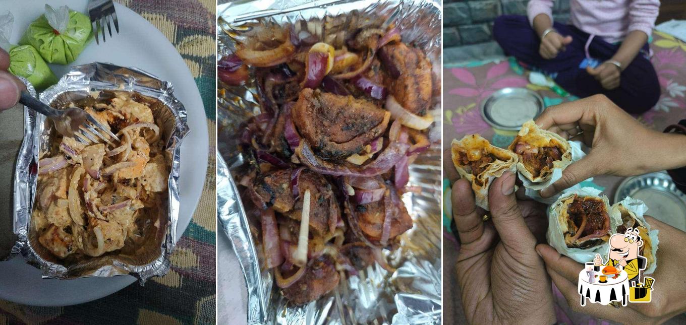 Food at Khalsa veg. hub