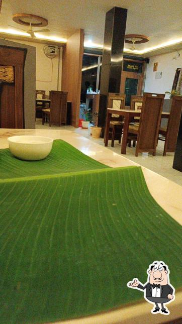The interior of Venu Restaurant