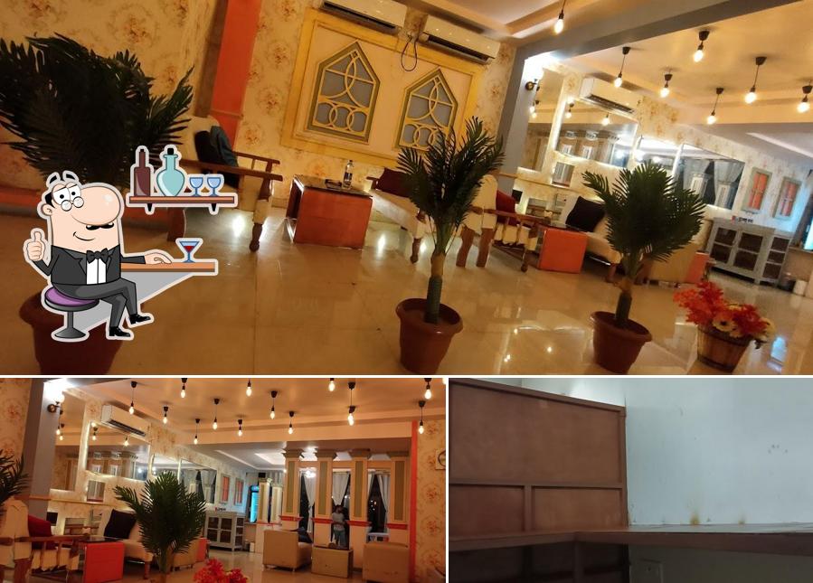 The interior of Cafe flora