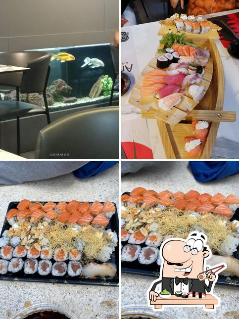 Il sushi è il cibo tradizionale della cucina giapponese