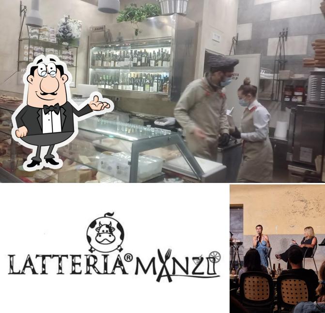 Gli interni di Latteria