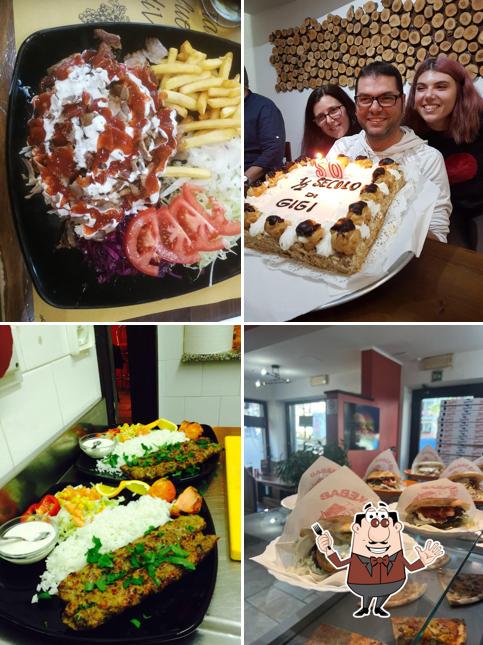Cibo al BABILONIA pizza e kebab