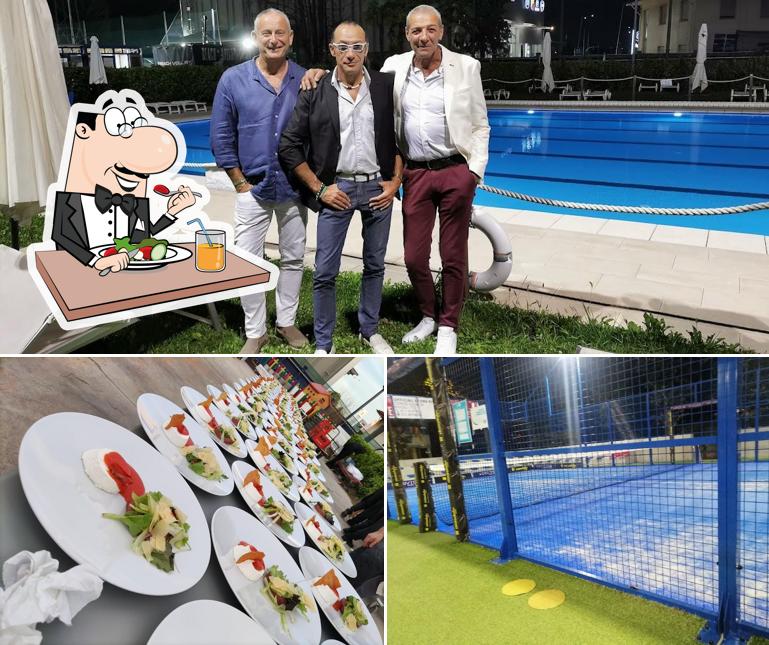 Tra le varie cose da Monviso Sporting Club si possono trovare la cibo e esterno