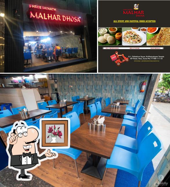 Take a look at the picture showing interior and exterior at Shree Sainath Malhar Dhosa