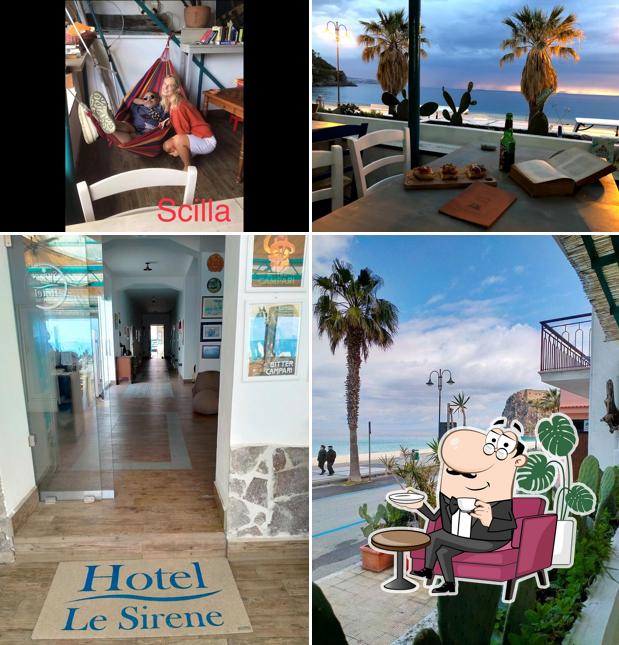 Dai un'occhiata agli interni di Sunset Bar Scilla