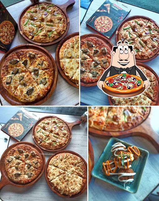 Order various types of pizza