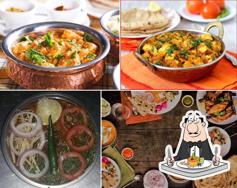 Food at Laddu Seth Hotel