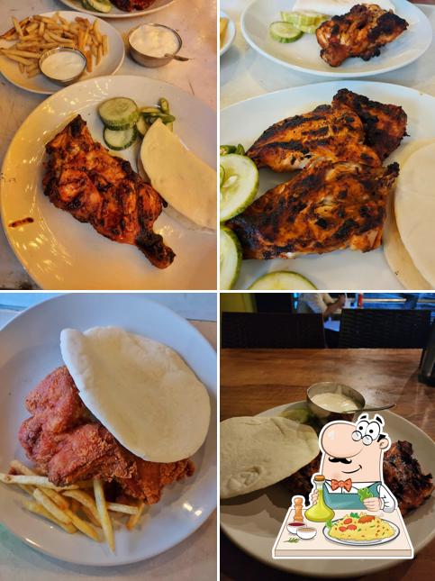 Pork chop at Rolls N Fries