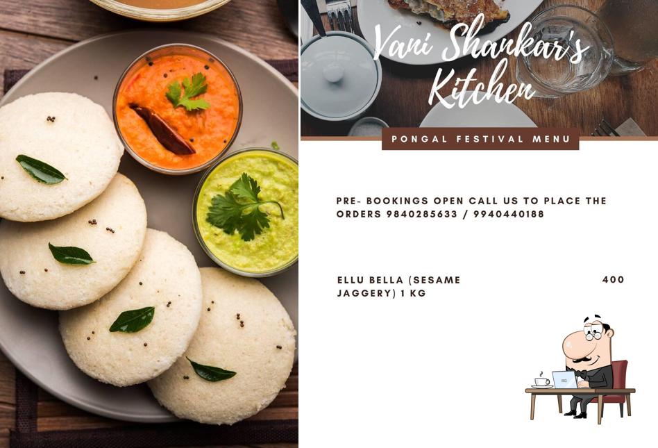 The interior of Vani Shankar's Kitchen