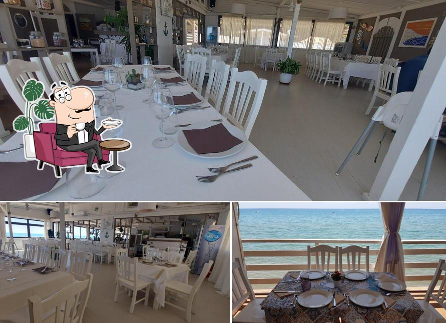 Gli interni di Lido Garibaldi