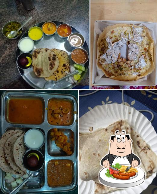 Food at Rajasthani Restaurant