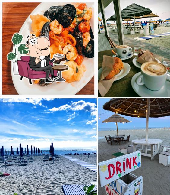 Gli interni di Restaurant Ventaglio Beach Club