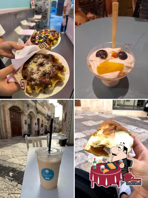 Cialde al Gelateria Fiocchi di Latte