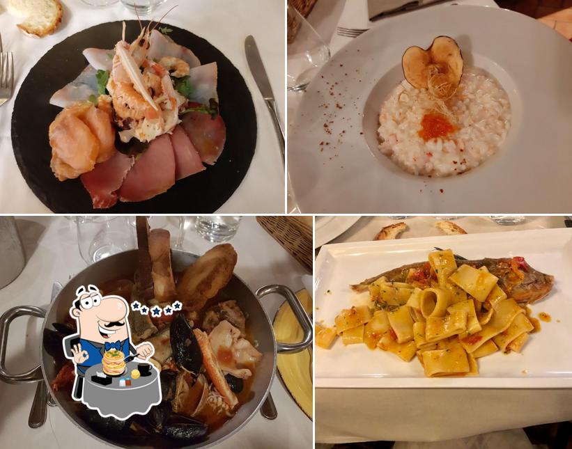 Cibo al Ristorante La Corte Del Carrobbio