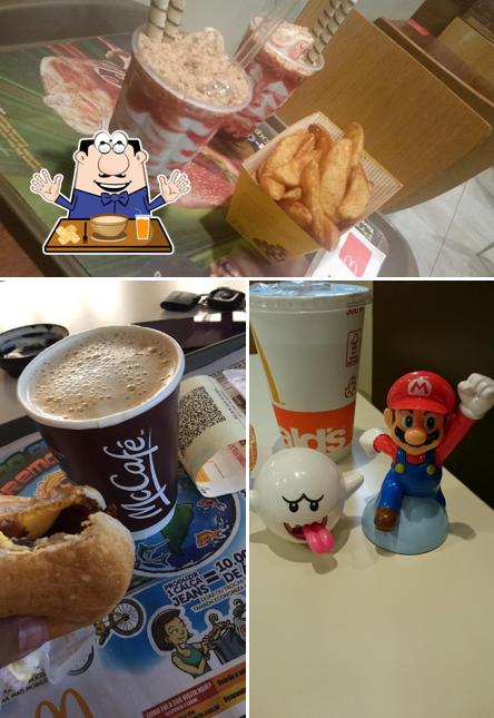 Platos en McDonald's Batel Drive