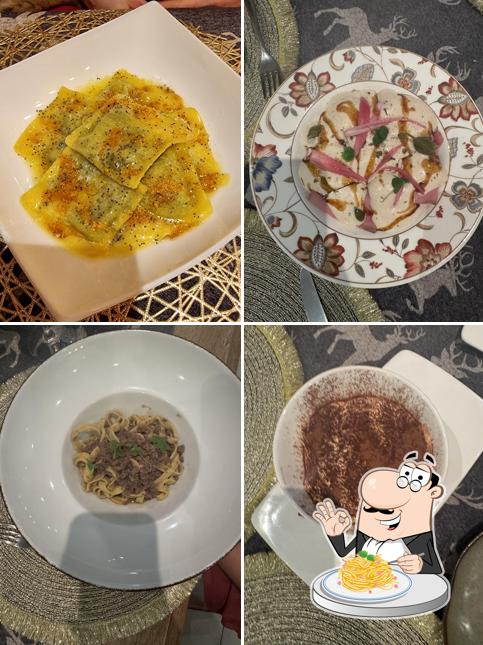 Spaghetti alla carbonara al Bar Trattoria Miramonti