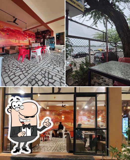 The interior of Food Island Restaurant and Café