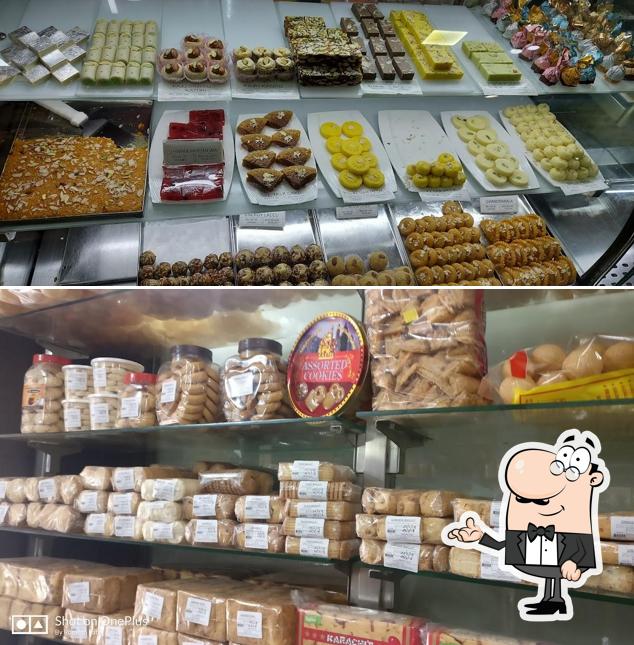 The interior of Mansuk's Sweets and Snacks - Purasawalkam