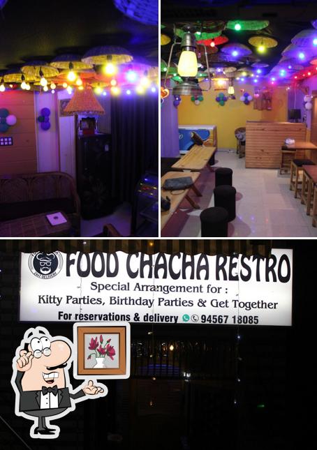 Among different things one can find interior and exterior at FoodChacha