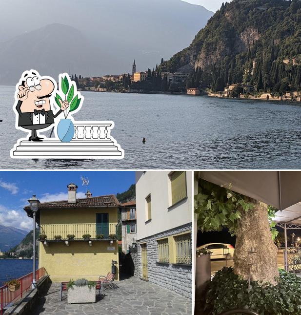 Gli esterni di Hosteria del Platano