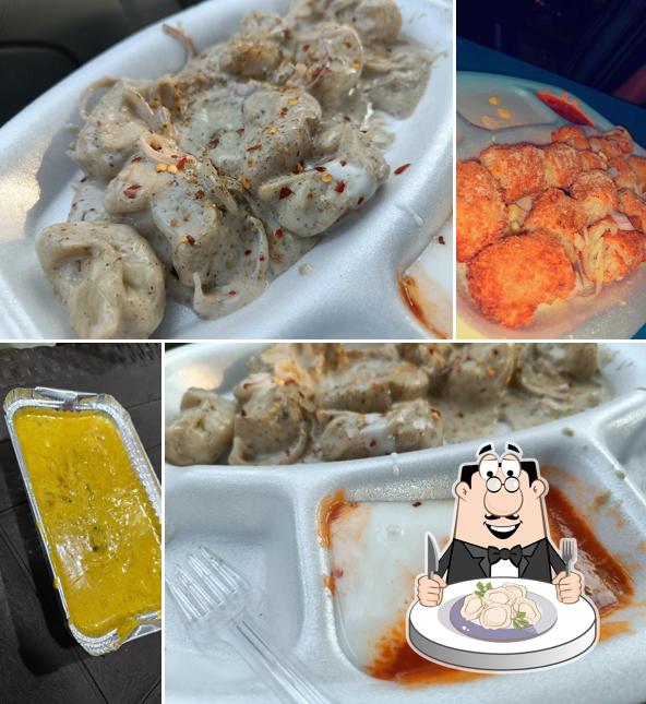 Dumplings at Suraj Pizza