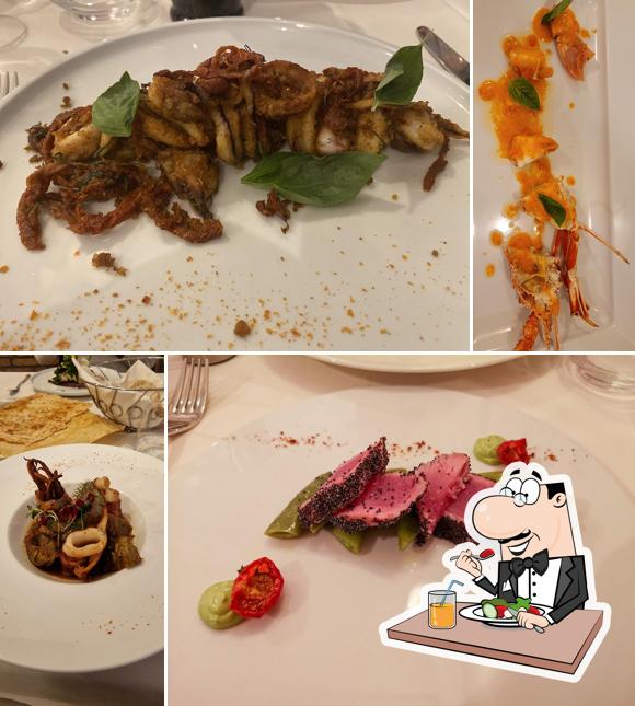Cibo al Ristorante "Il Cormorano"