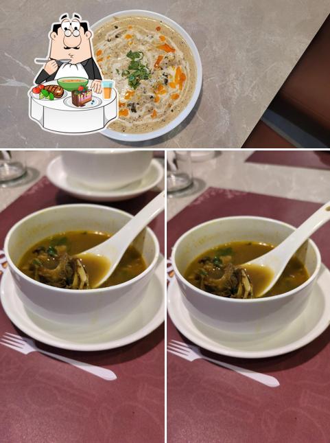 Hot and sour soup at The Bay Grill