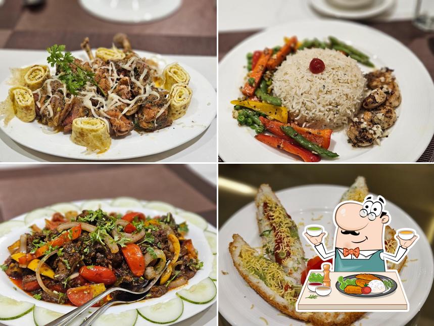Food at Wazwan Multicuisine Restaurant
