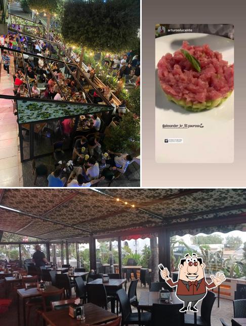 Questa è la immagine che presenta la cibo e interni di Alexander AmAre