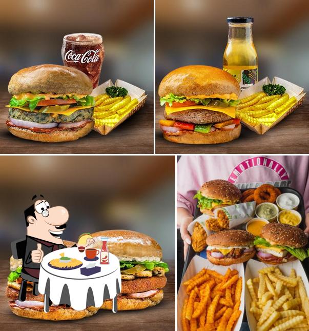 Order a burger at Burgrill