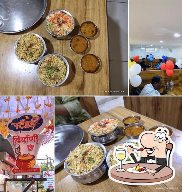Food at Hotel Standard Biryani
