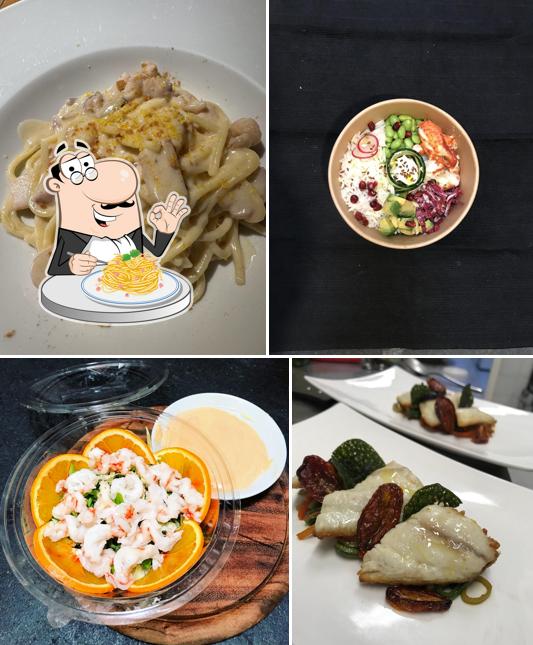 Spaghetti alla carbonara al il posto