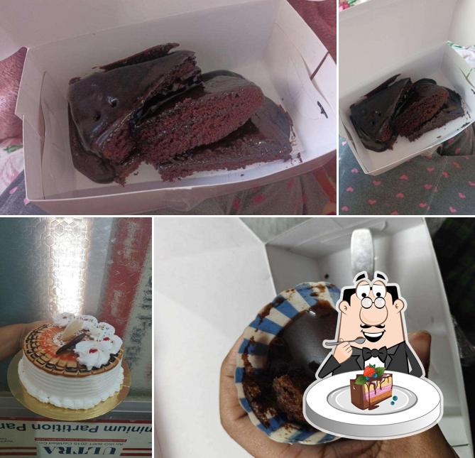 Chocolate cake at 7th sky cake and bakery shop