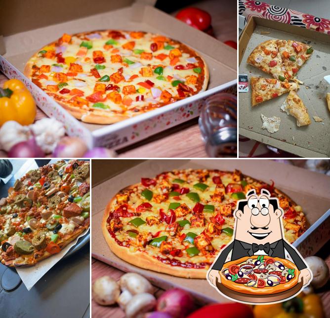 Pick pizza at Cafe Ricoco