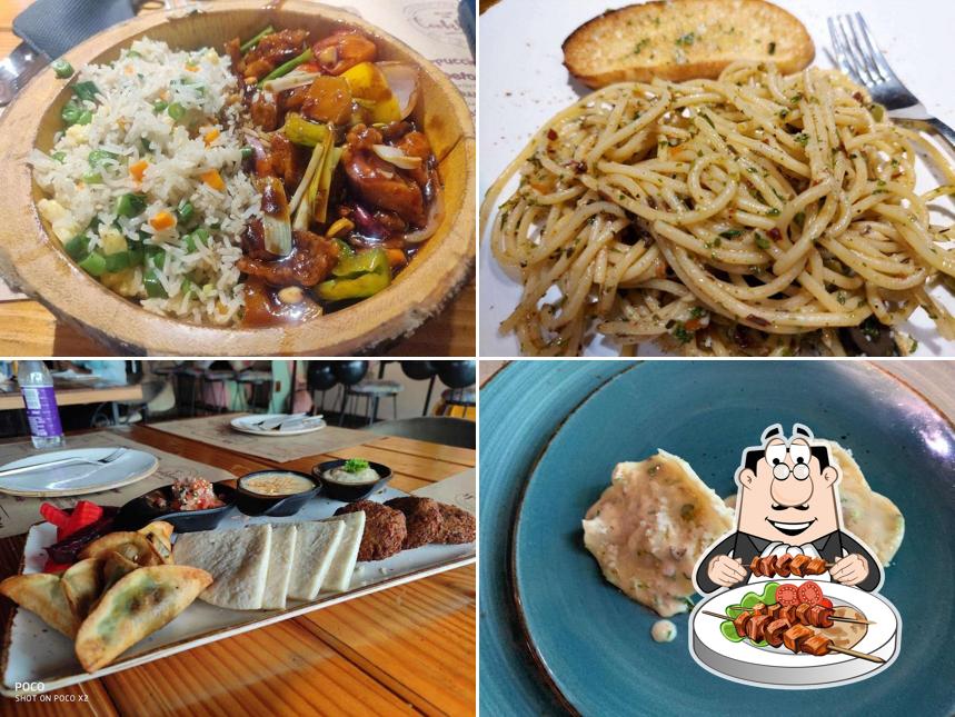 Food at CookBook Cafe