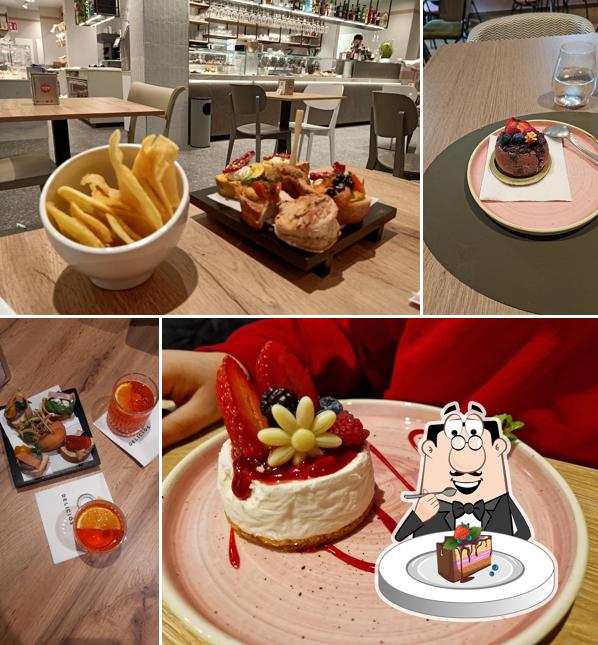 Torta al cioccolato al Ristorante Delicios