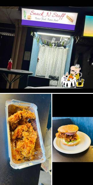 Food at Snack N Stuff