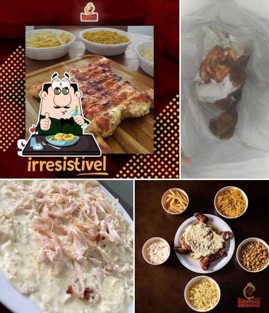 Platos en Galeteria Brasão Francês