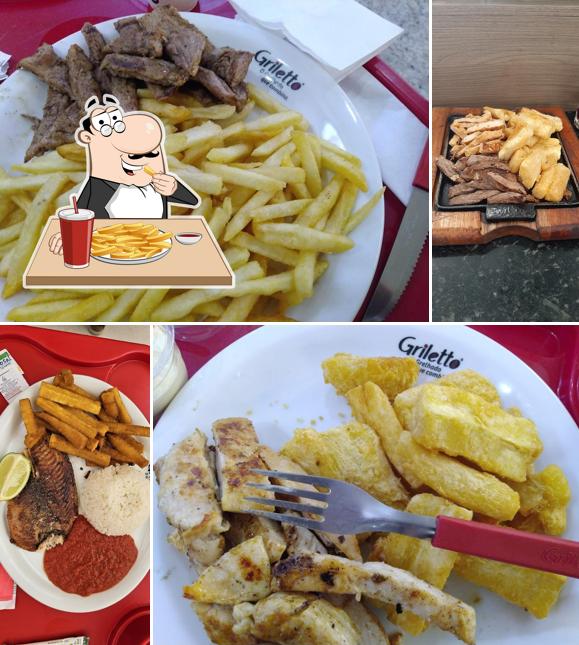 Batata frita em Griletto Floripa Shopping