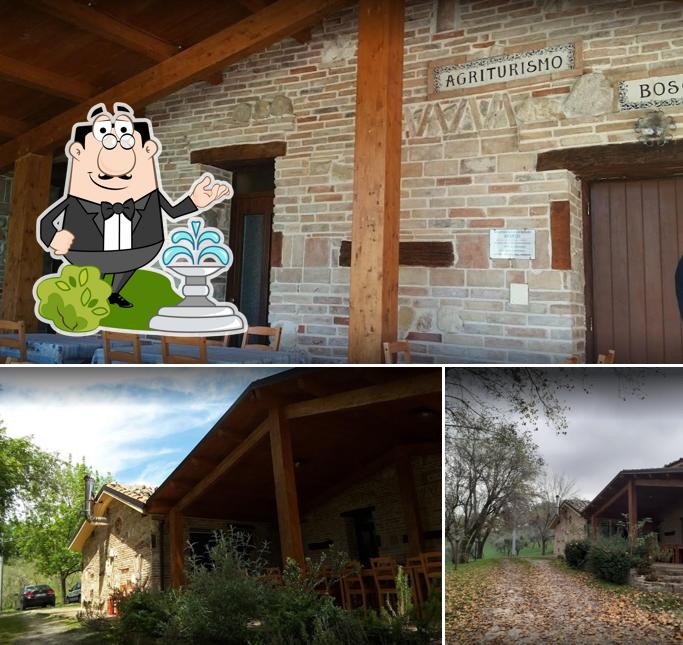 Puoi goderti l'aria fresca da seduto all'esterno di Agriturismo "Fattoria Boscherini"